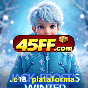c18 plataforma login entrar